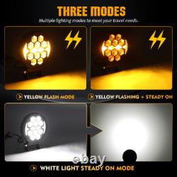 10x Led Lights For JCB Telehandler Loader Loadall Headlight Strobe DRL 12V 24V