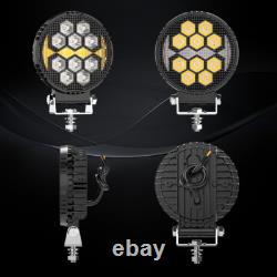 10x Led Lights For JCB Telehandler Loader Loadall Headlight Strobe DRL 12V 24V