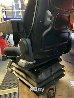 12v Air Suspension Seat Telehandler Loadall Jcb Merlo Manitou Sanderson Kramer