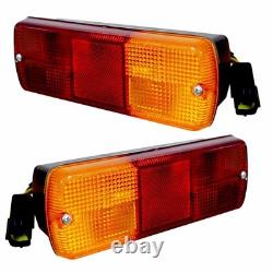 12v Backhoe Digger Headlight with Rear Light for JCB 2CX 3CX 4CX Pack of 4pcs