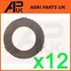 12x Intermediate Brake Disc Counter Plate for JCB 532-120 535-67 535 Telehandler