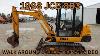 1998 Jcb 803 Excavator Walk Around U0026 Operational Video 15 900