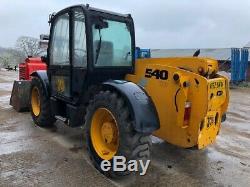 2000 JCB 540 70 telehandler with Bucket and Forks 9000 hours