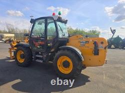 2015 JCB 535-125 Hi Viz Telehandler 2708 Hours Forks Stabiliser Legs