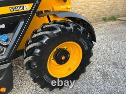 2021 JCB 538-60 Agri Xtra DTVT Telehandler Forklift Loader