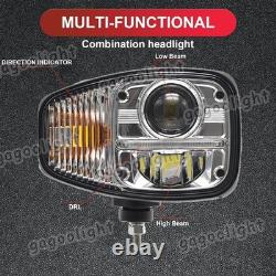2PCS Full LED Headlights For JCB Telehandler TM 180, TM 220, TM 320, TM 320S
