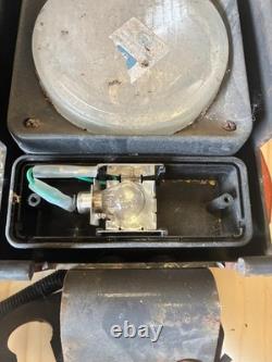 2x JCB HEAD LAMPS LEFT HANDED SPARES REPAIRS UNTESTED TELEHANDLER £150+VAT