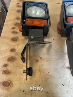 2x JCB HEAD LAMPS RIGHT HANDED NEW UNTESTED TELEHANDLER £220+VAT