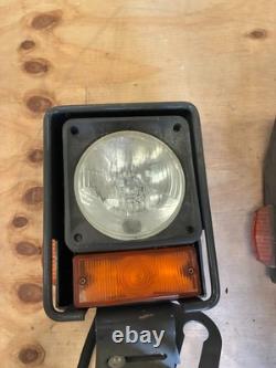 2x JCB HEAD LAMPS RIGHT HANDED NEW UNTESTED TELEHANDLER £220+VAT