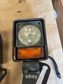 2x JCB HEAD LAMPS RIGHT HANDED NEW UNTESTED TELEHANDLER £220+VAT