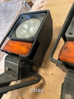 2x JCB HEAD LAMPS RIGHT HANDED NEW UNTESTED TELEHANDLER £220+VAT