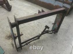 3 Point Linkage To JCB Loadall Headstock Carry Loadall Attachments With Tractor