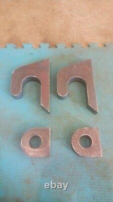 30mm JCB Q-Fit Telehandler Teleporter Brackets. 2 Piece Weld On