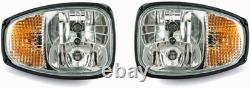 4 PCS Headlamp Headlight & Rear Tail Light JCB Telehandler Telescopic Forklift