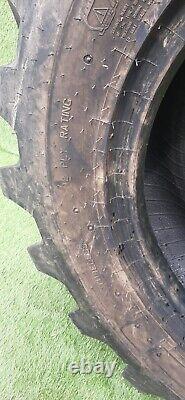 4 x JCB 15.5-25 L2 tyres Loader/telehandler Tyre 75% tread