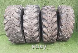 4 x JCB Sitemaster 15.5-25 L2 tyres Loader/telehandler Tyre 50% tread