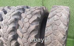 4 x JCB Sitemaster 15.5-25 L2 tyres Loader/telehandler Tyre 50% tread