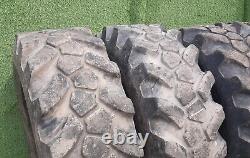 4 x JCB Sitemaster 15.5-25 L2 tyres Loader/telehandler Tyre 50% tread