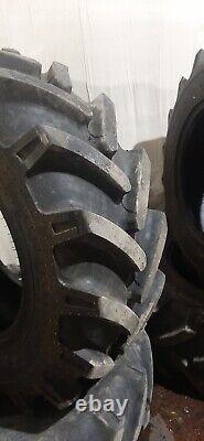 4 x JCB Sitemaster 15.5 80 24 tyres Loader/telehandler Tyre -75% tread