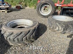 445 / 50 D710 28 Inch JCB Tele Handler Wheels Solid Rubber
