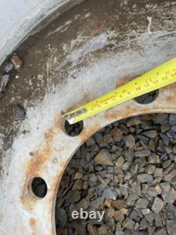 445 / 50 D710 28 Inch JCB Tele Handler Wheels Solid Rubber