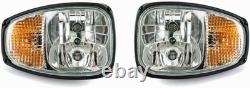 4PCS Headlamp Headlight & Rear Tail Light JCB Telehandler Telescopic Forklift
