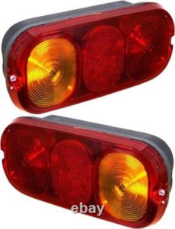 4PCS Headlight Headlamp &Rear Tail Light JCB Telehandler Telescopic Forklift