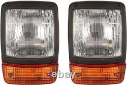4Pcs Jcb Backhoe Loader Headlight & work light Assembly 3C 3CX 3D 3DX 4C 4CN