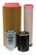500 Hour Filter Service Kit for JCB 533-105 Telehandler Engine Perkins