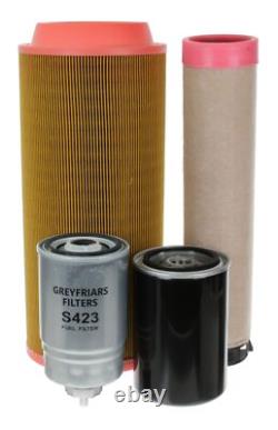 500 Hour Filter Service Kit for JCB 533-105 Telehandler Engine Perkins