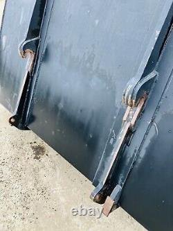 Albutt 4 M Cube Telehandler Bucket 8ft 6 JCB Q-Fit Brackets, Grain Bucket