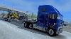 American Truck Simulator International 9600 Hauling Jcb Telehandler 44 000 Pounds