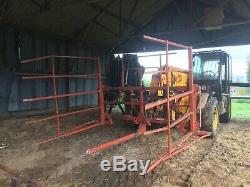 Browns 48 conventional bale squeeze for JCB Telehandler