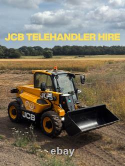 Compact JCB 514-40 Telehandler Hire Forklift Rental Self-Drive Nationwide Hire