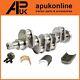 Crankshaft Kit 4 Cyl for JCB 530-120 Telehandler 140 410 412 415 TM200 Loader