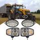 E9 For JCB Fastrac Telehandler LED Headlights Right Hand Driver and Cab Light