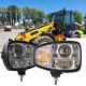 E9 LED Headlights Right Hand Driver OEM 700/50192 For JCB Fastrac Telehandler