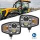 E9 Pair 82W 9 Zoll LED Headlights Left and Right For JCB Fastrac Tractor