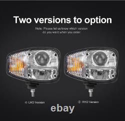 E9 Pair LED Headlights DRL and Indicator For JCB Fastrac Telehandler 70050193