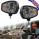 E9 Pair LED Headlights For Volvo JCB Loader L50C, L50B, 530,1000 OEM 70050193 RHD