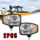 E9 Pair LED Headlights Left and Right For JCB Telehandler 540-140, 540-170
