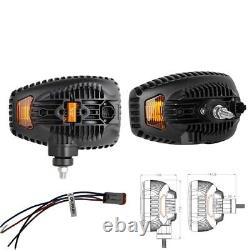 E9 Pair LED Headlights Left and Right OEM 70050193 For JCB Fastrac Telehandler