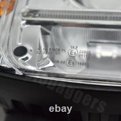 E9 Pair LED Headlights Left and Right OEM 70050193 For JCB Fastrac Telehandler