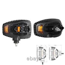 E9 Pair LED Headlights Left and Right OEM 70050193 For JCB Fastrac Telehandler