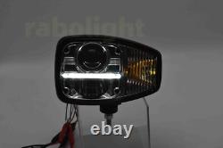 E9 Pair LED Headlights RHD For Volvo JCB Loader L50C, L50B, 530,1000 OEM 70050193