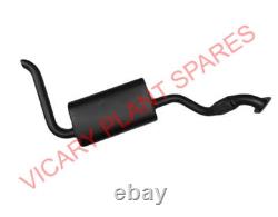EXHAUST SILENCER JCB Part No. 160/15585 + GASKET GAS, LOADALL, TELEHANDLER, Z1