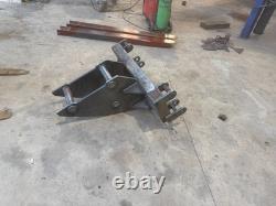 Excavator/Digger Interchanger Adapter to lift Manitou, Telehandler Adapter Plate