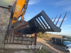 Excavator/Digger Interchanger Adapter to lift Manitou, Telehandler Adapter Plate