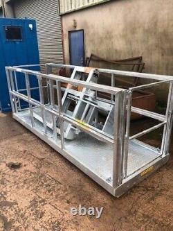 Extendable Manlift Safety Baskets, Swivel Telehandler JCB, Manitou, Merlo