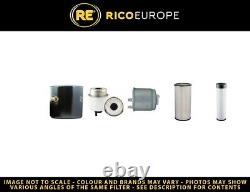 Filter Kit Fits JCB 524/50 with444N2 Eng Telehandler 2008 Air Oil and Fuel
